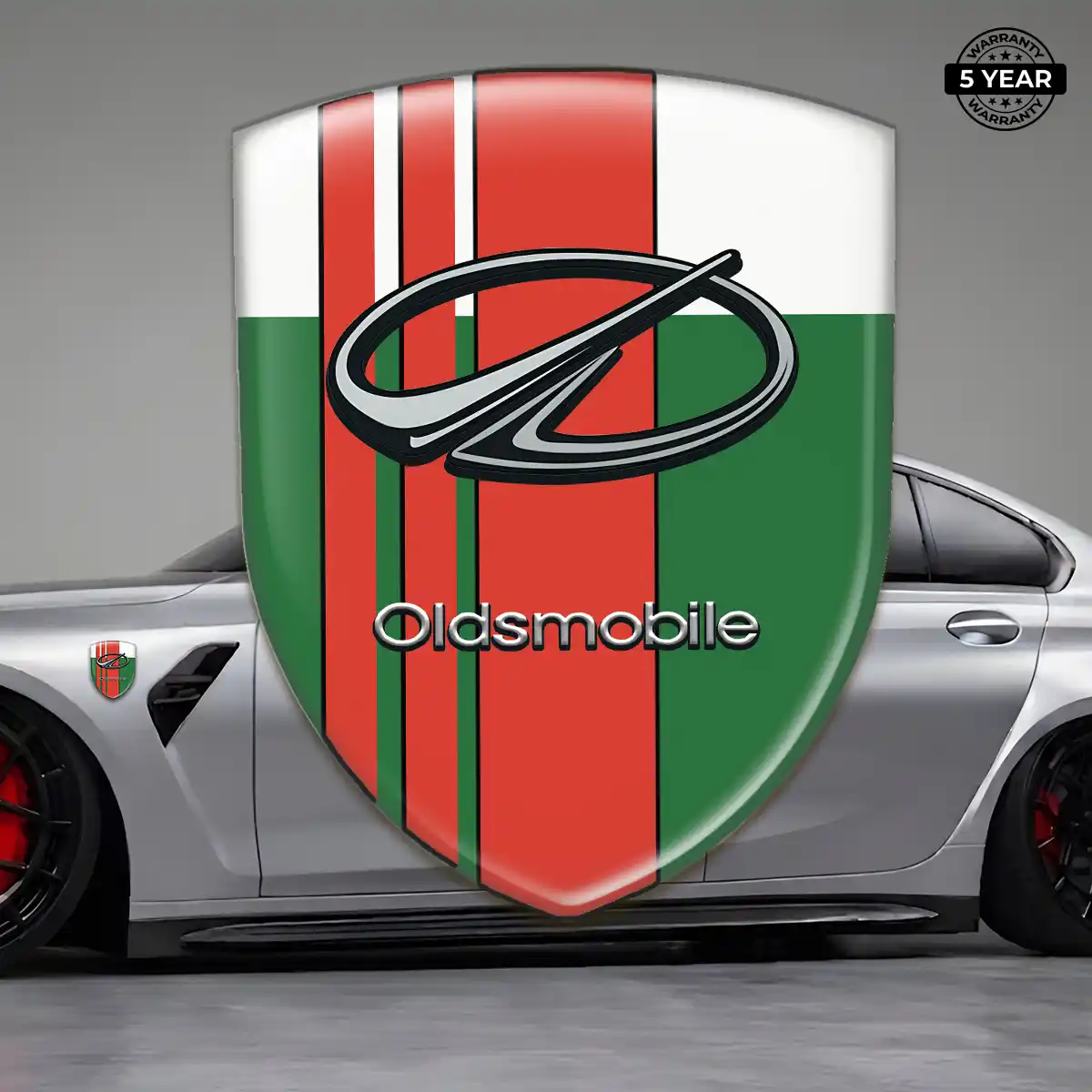 Oldsmobile Car Emblem Decal Outer Style