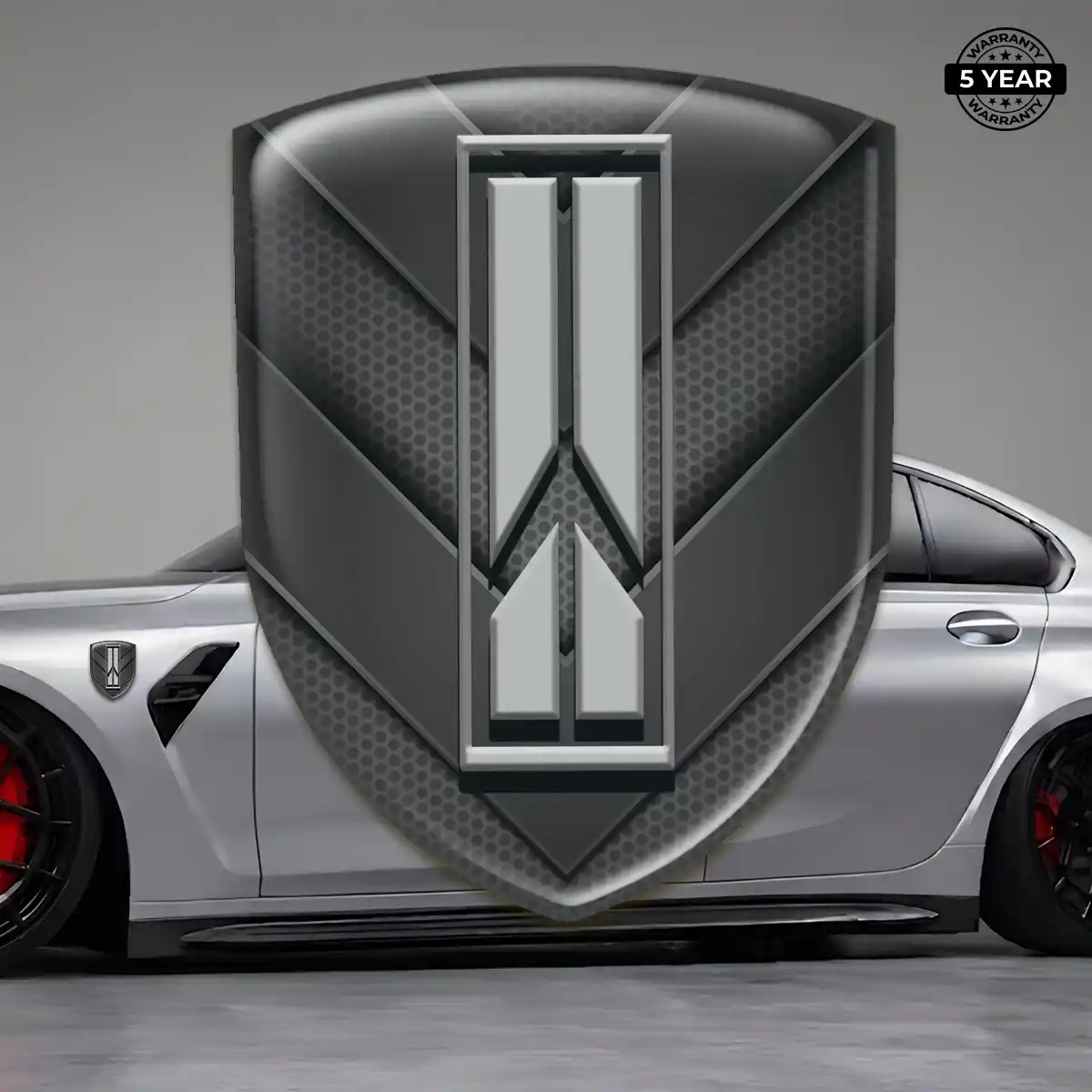 Oldsmobile Car Emblem Decal Refined Design
