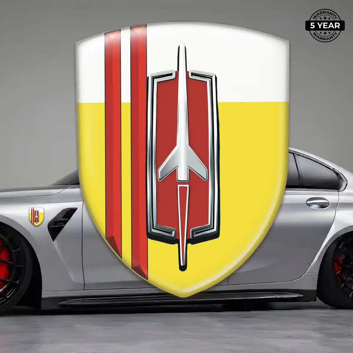Oldsmobile Car Emblem Decal Sleek Style