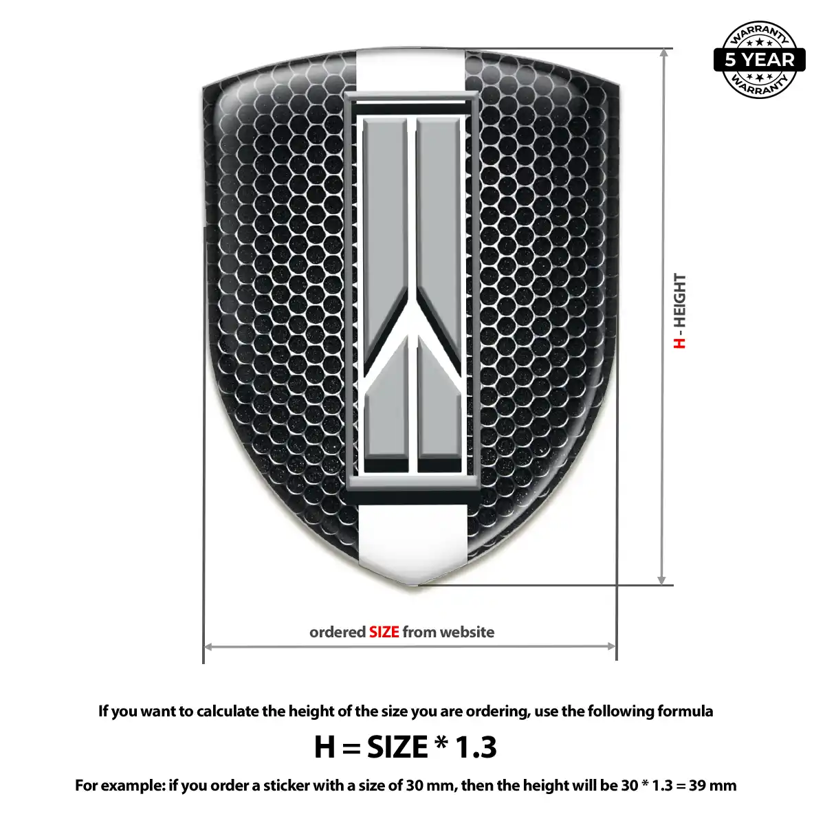 Oldsmobile Car Emblem Overlay Cabin Style