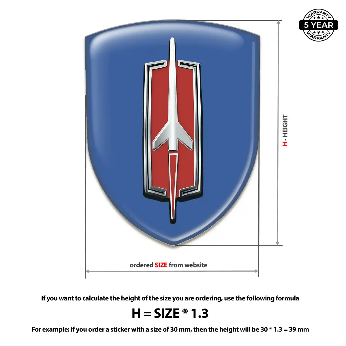 Oldsmobile Car Emblem Overlay Deluxe Edition