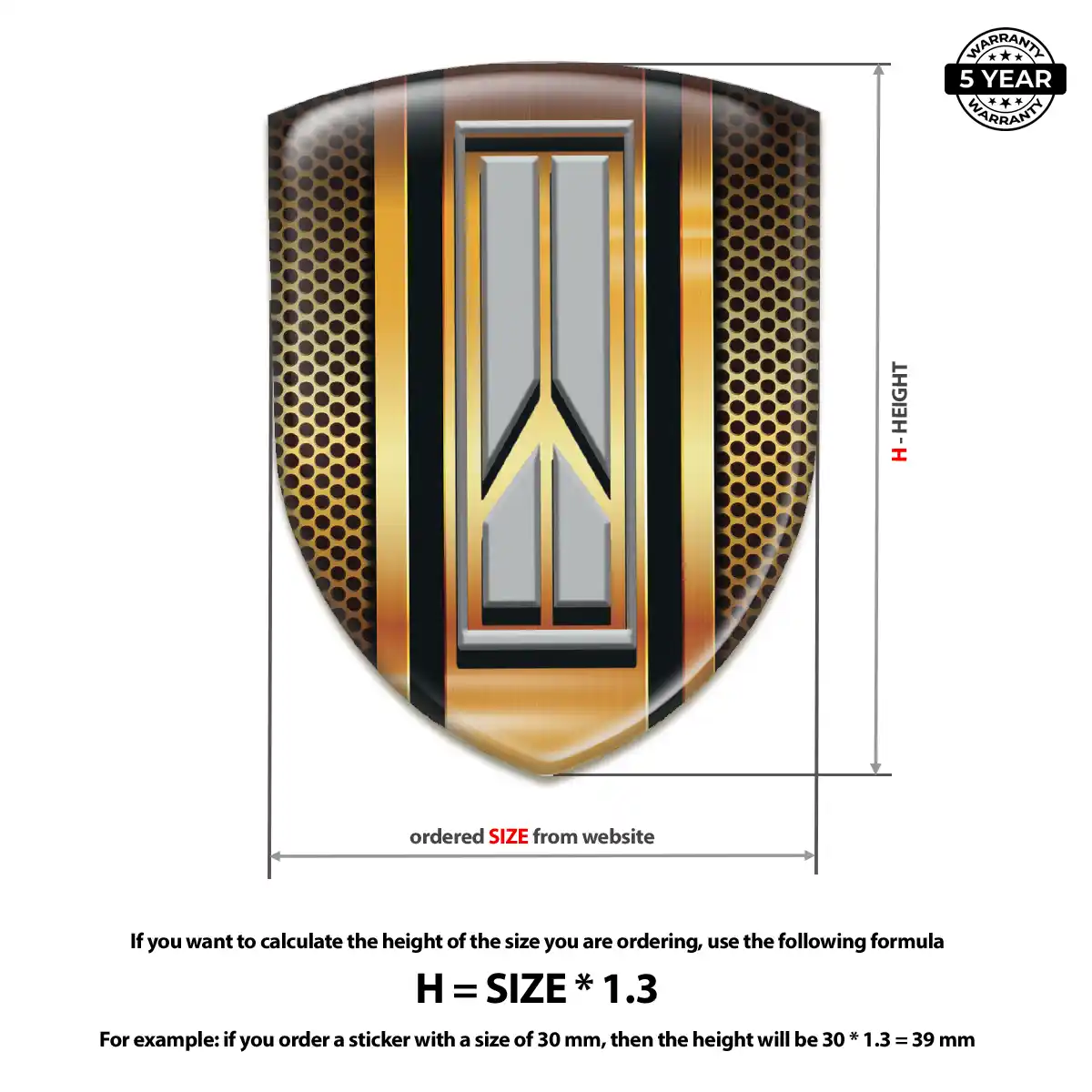 Oldsmobile Car Emblem Overlay Elite Edition