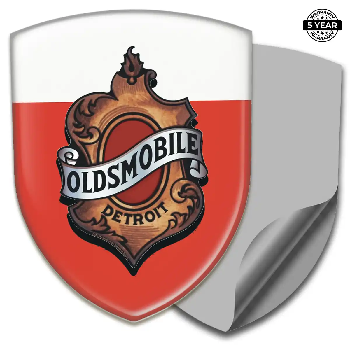 Oldsmobile Car Emblem Overlay Elite Finish