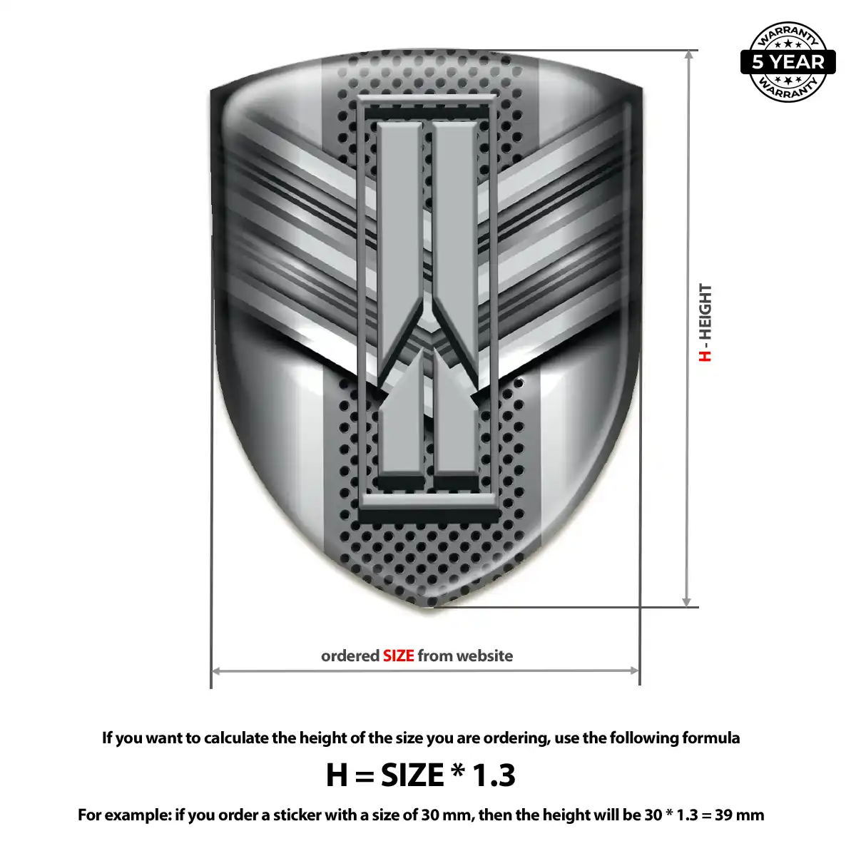 Oldsmobile Car Emblem Overlay Exterior Luxe