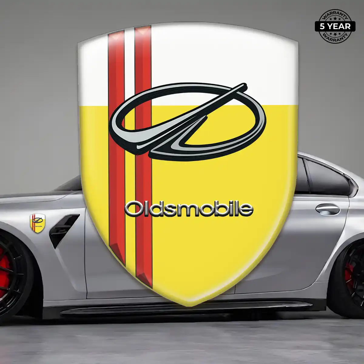 Oldsmobile Car Emblem Overlay Interior Luxe