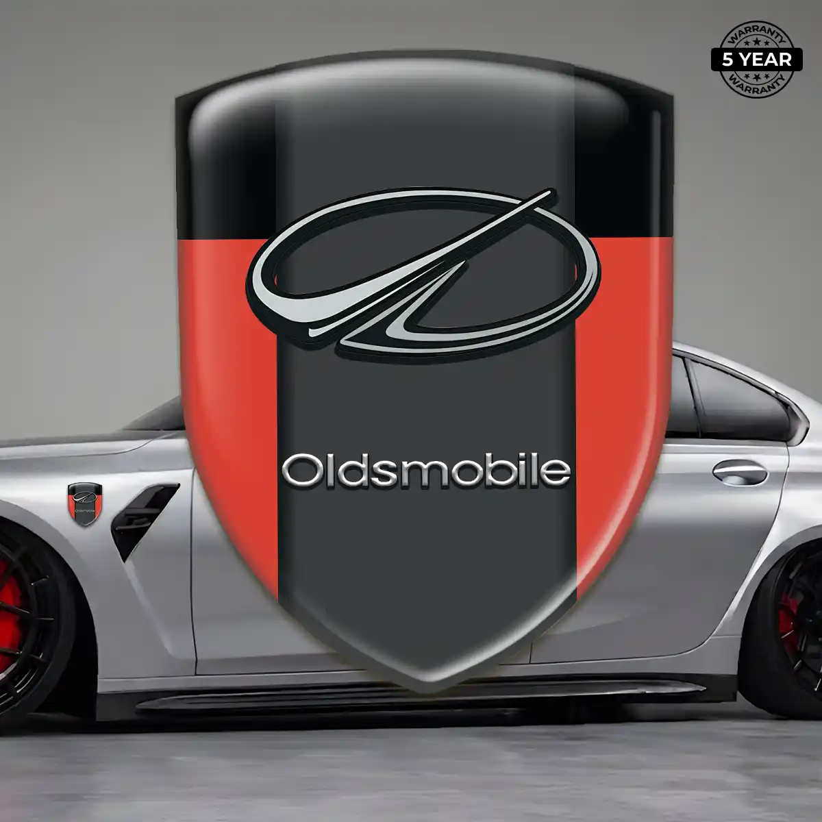 Oldsmobile Car Emblem Overlay Noble Edition