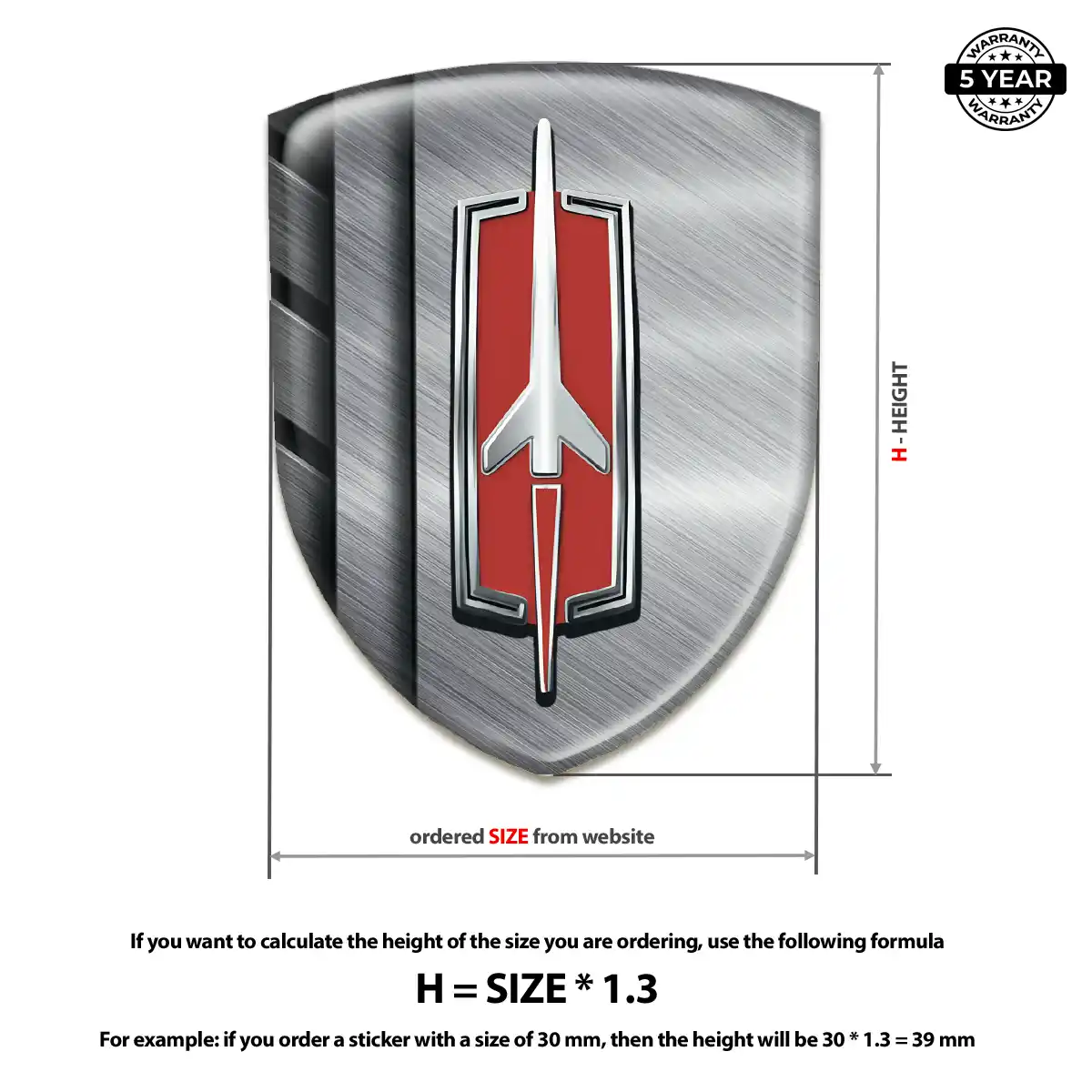 Oldsmobile Car Emblem Overlay Signature Grade