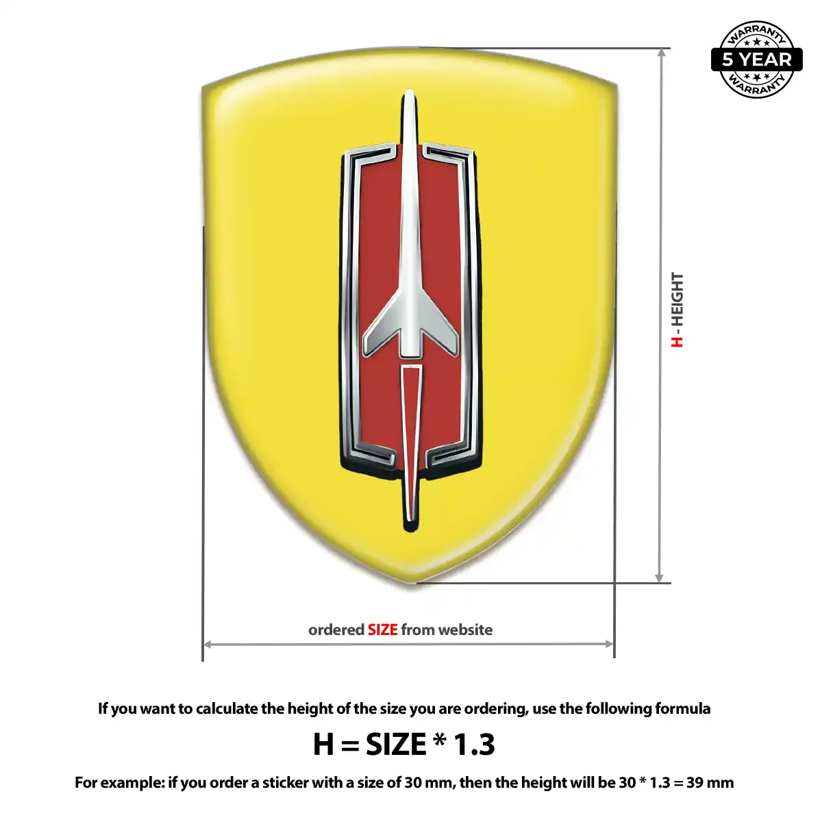 Oldsmobile Car Emblem Overlay Superior Craft