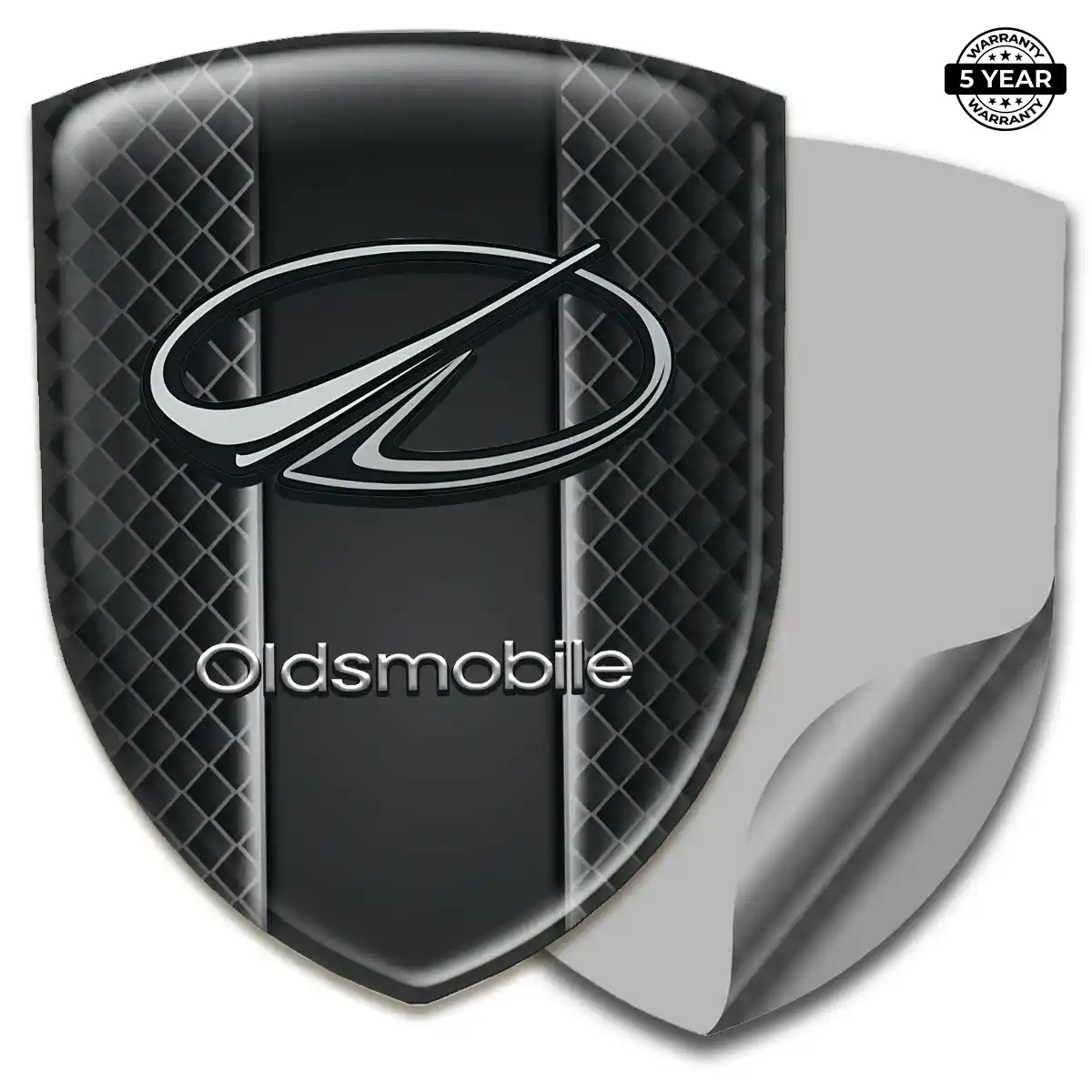 Oldsmobile Car Emblem Sticker Interior Elegance