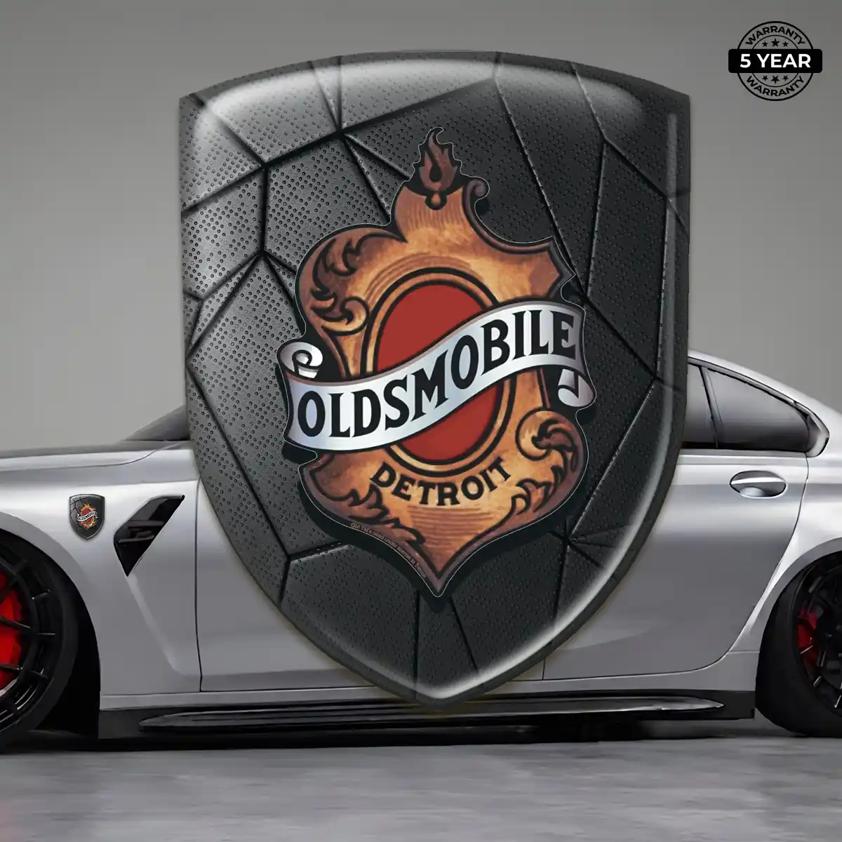 Oldsmobile Car Emblem Sticker Opulent Line