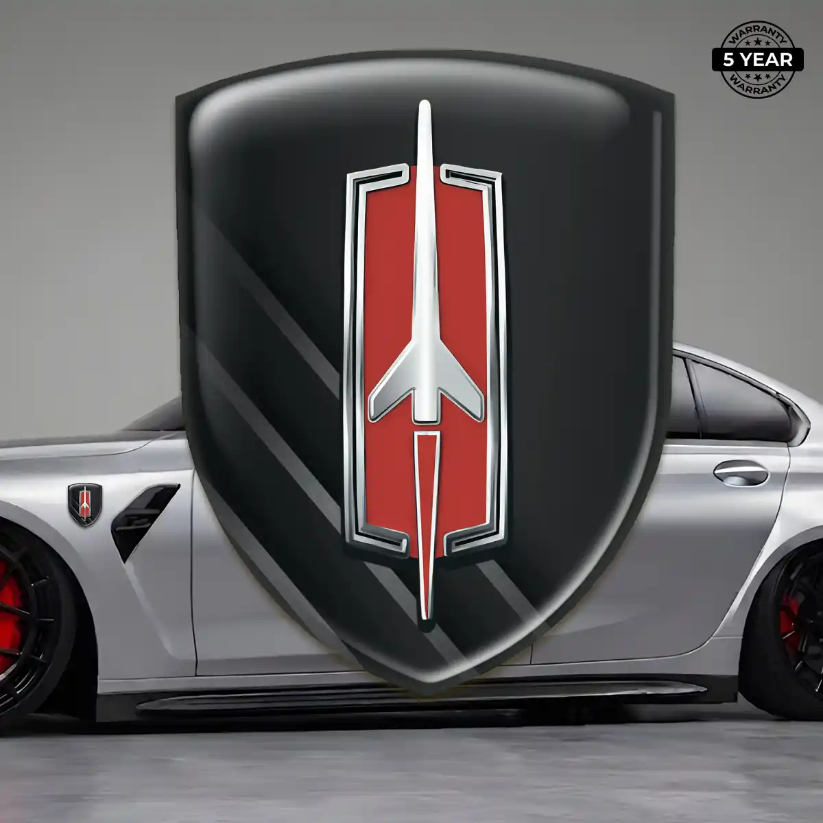 Oldsmobile Car Emblem Sticker Premium Dome