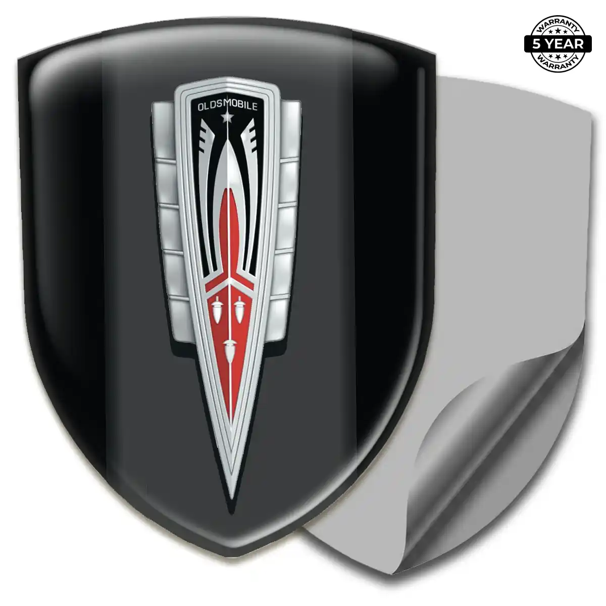 Oldsmobile Car Logo Decal Deluxe Edition