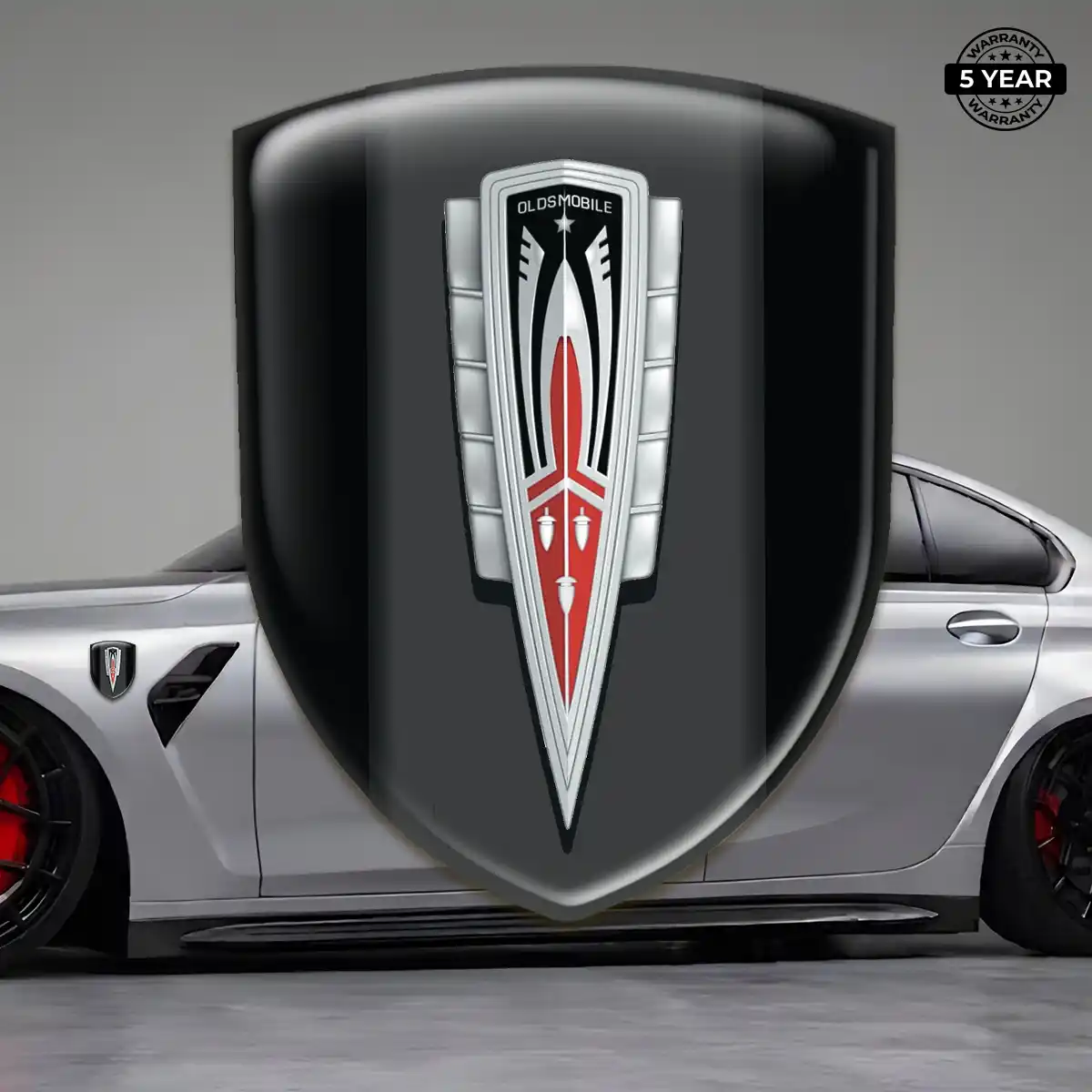 Oldsmobile Car Logo Decal Deluxe Edition