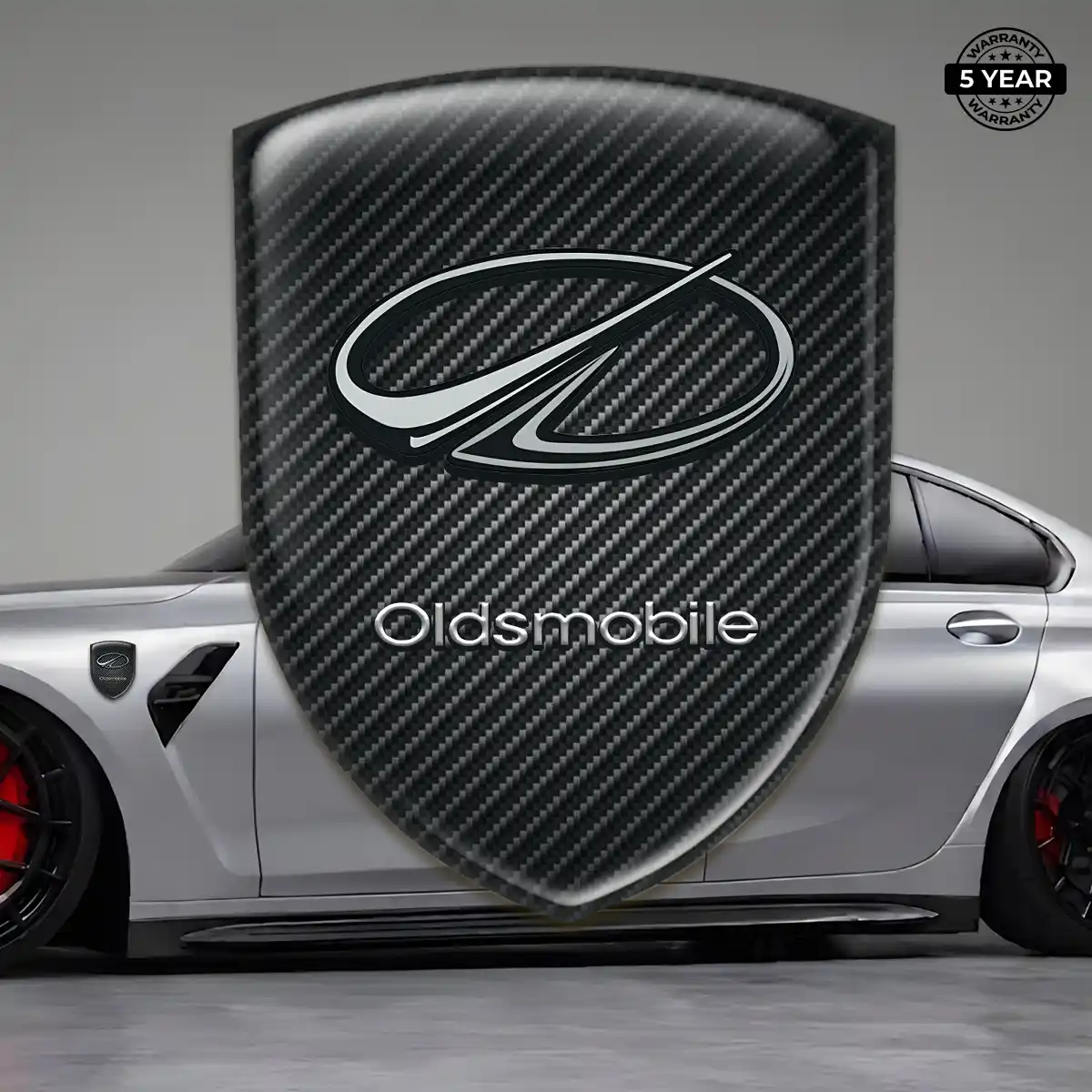 Oldsmobile Car Logo Decal Opulent Line