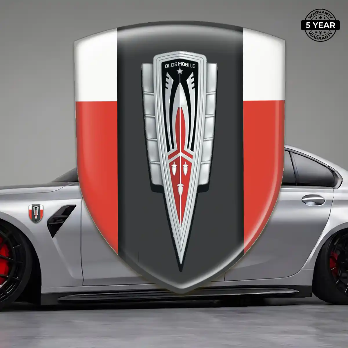 Oldsmobile Car Logo Decal Outer Style