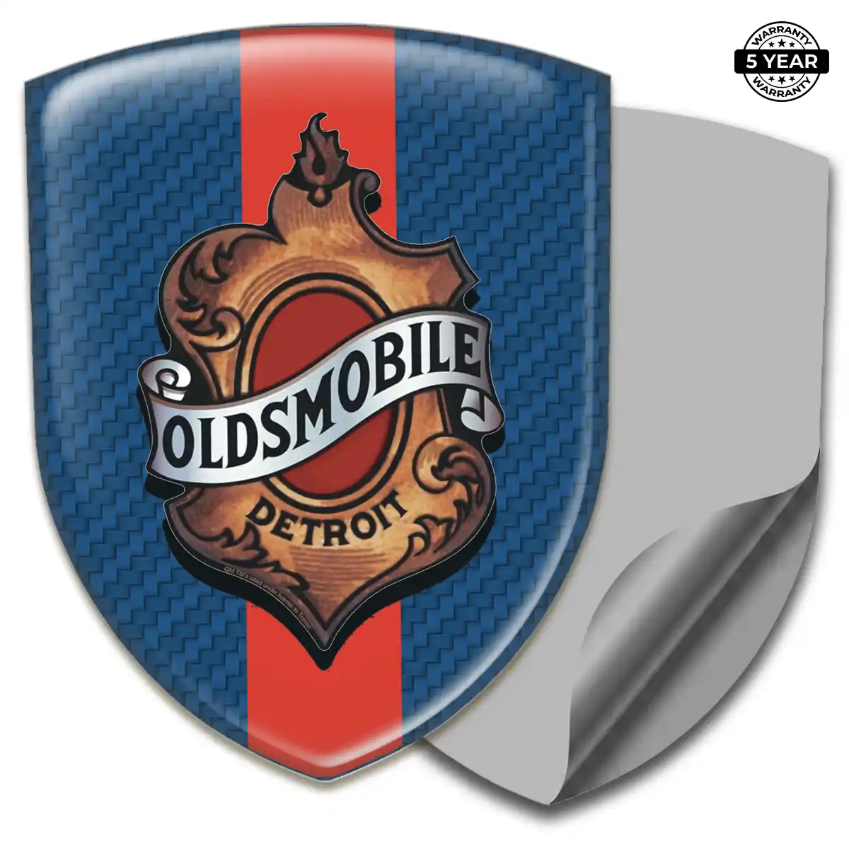 Oldsmobile Car Logo Decal Resin Elite