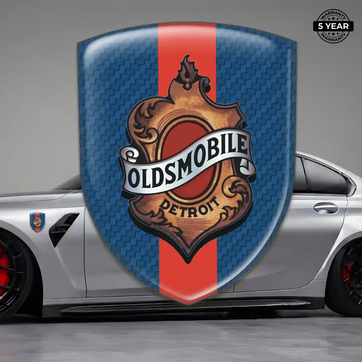 Oldsmobile Car Logo Decal Resin Elite