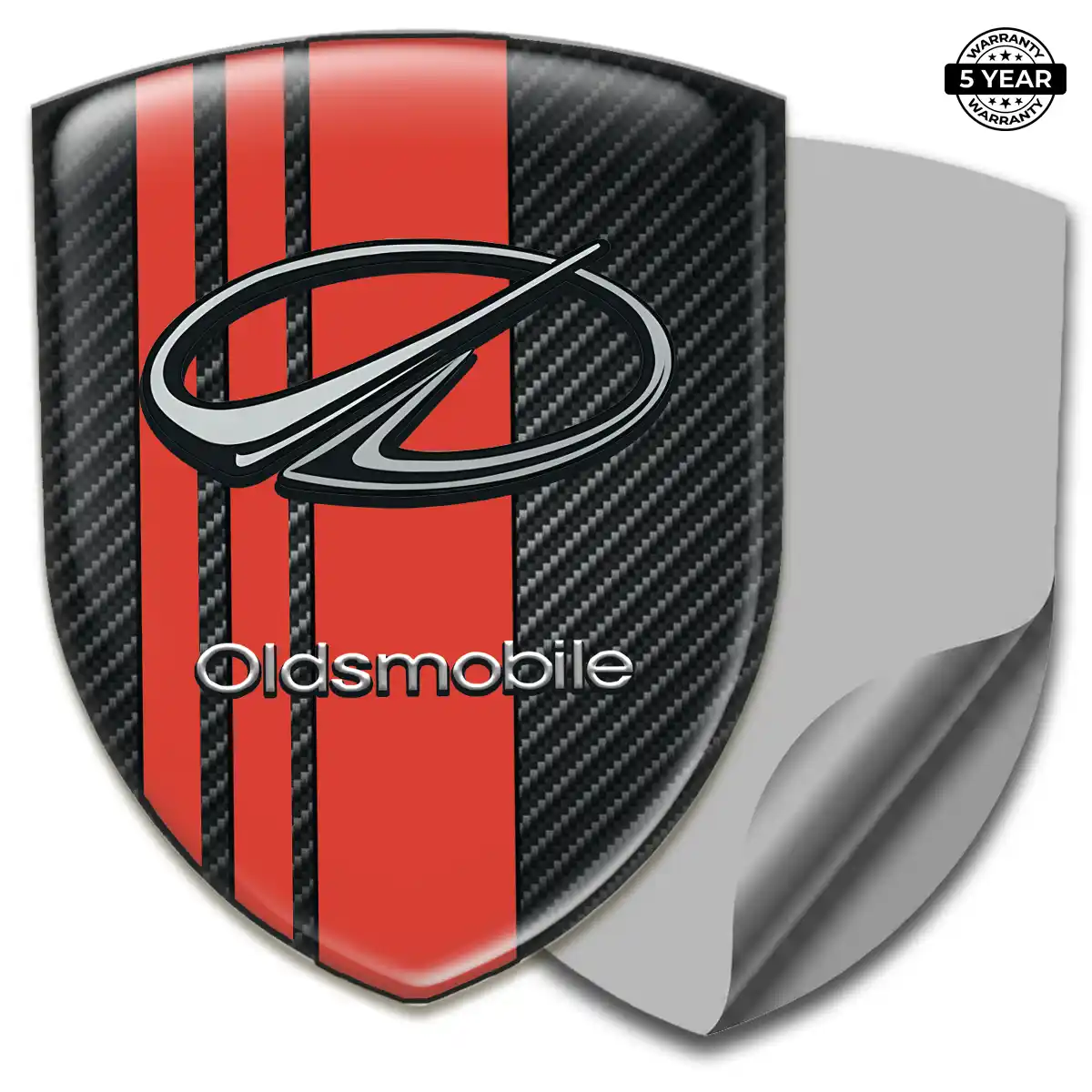 Oldsmobile Car Logo Decal Signature Grade