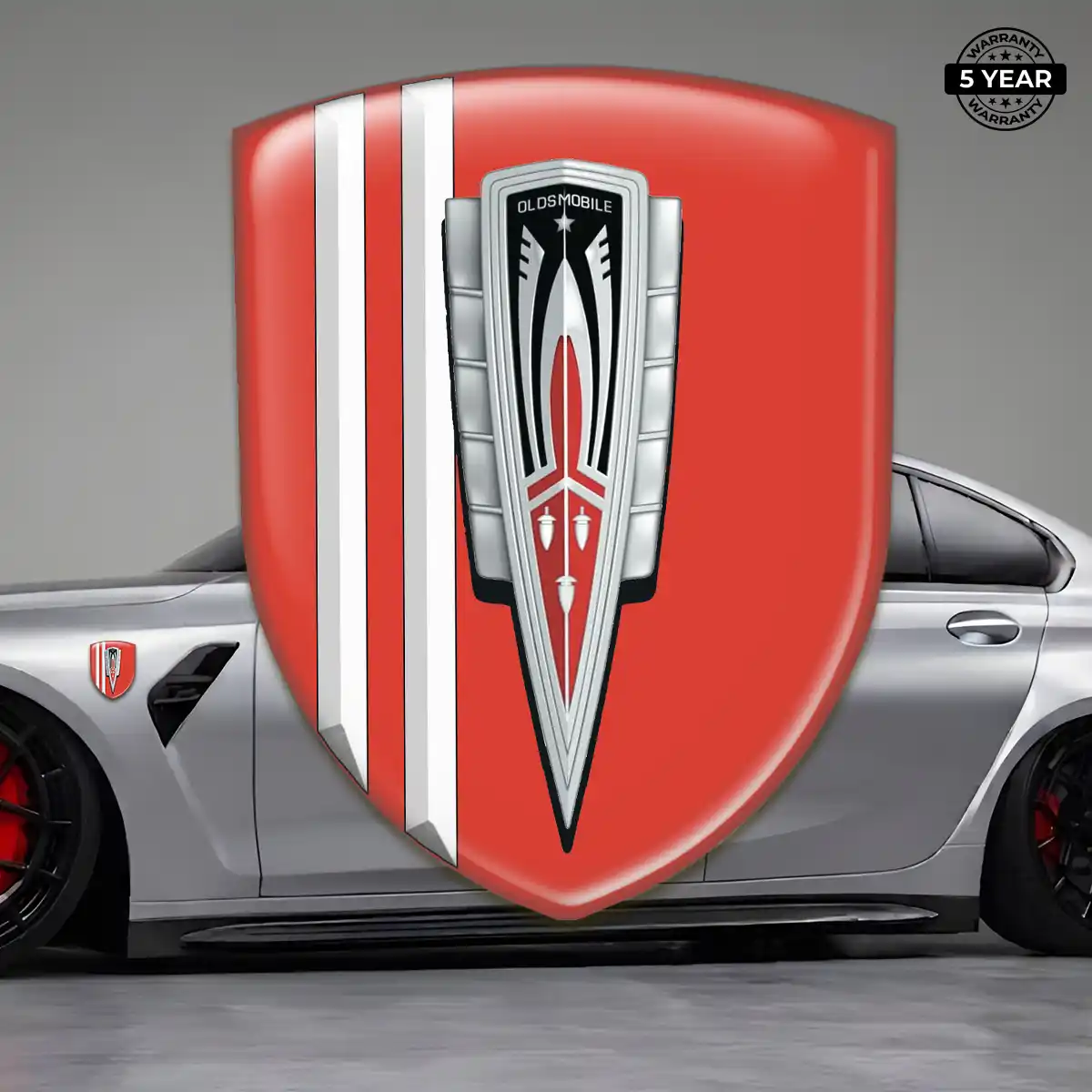 Oldsmobile Crest Emblem Cabin Style