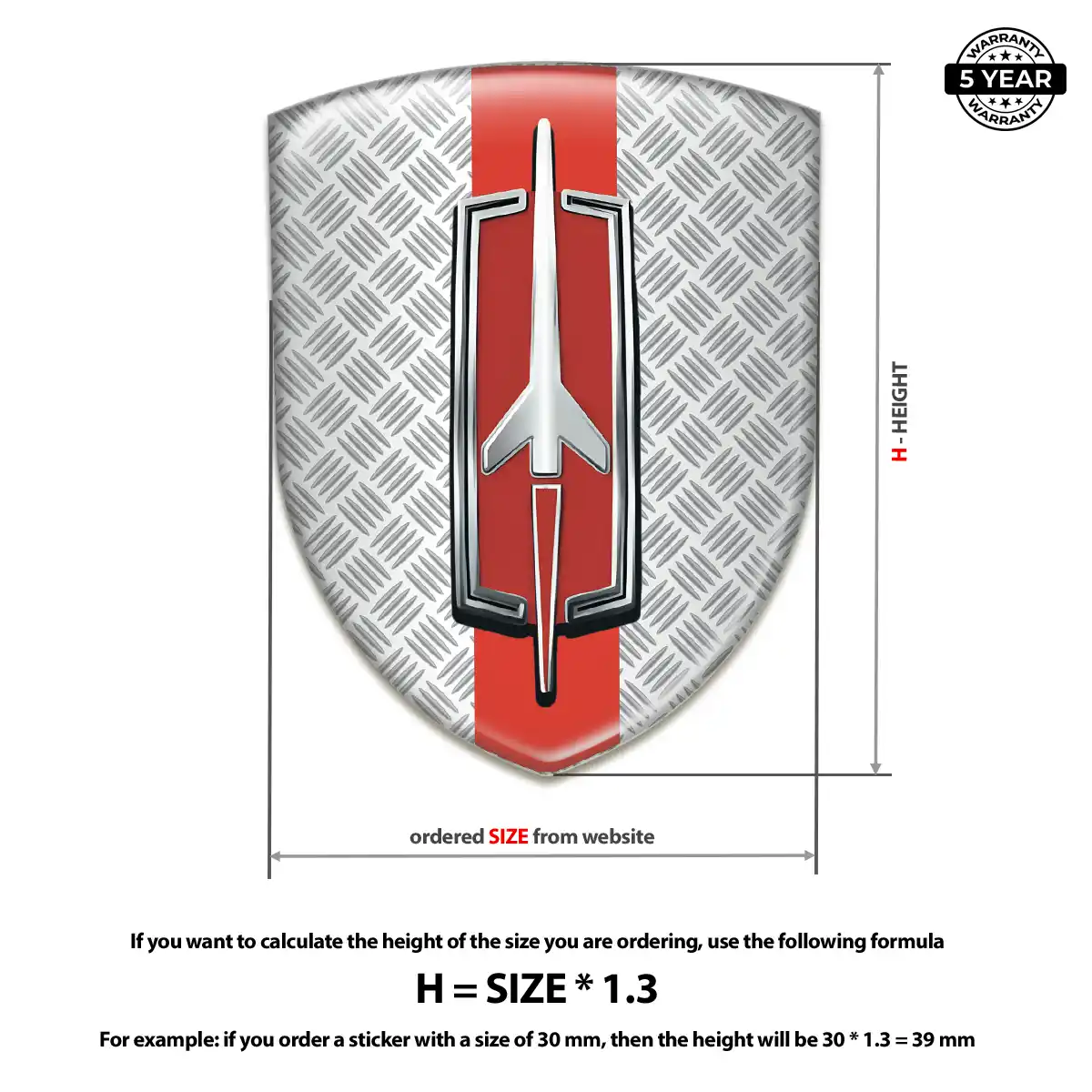 Oldsmobile Crest Emblem Outer Style