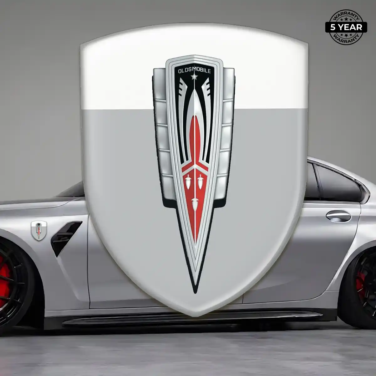 Oldsmobile Crest Emblem Refined Design