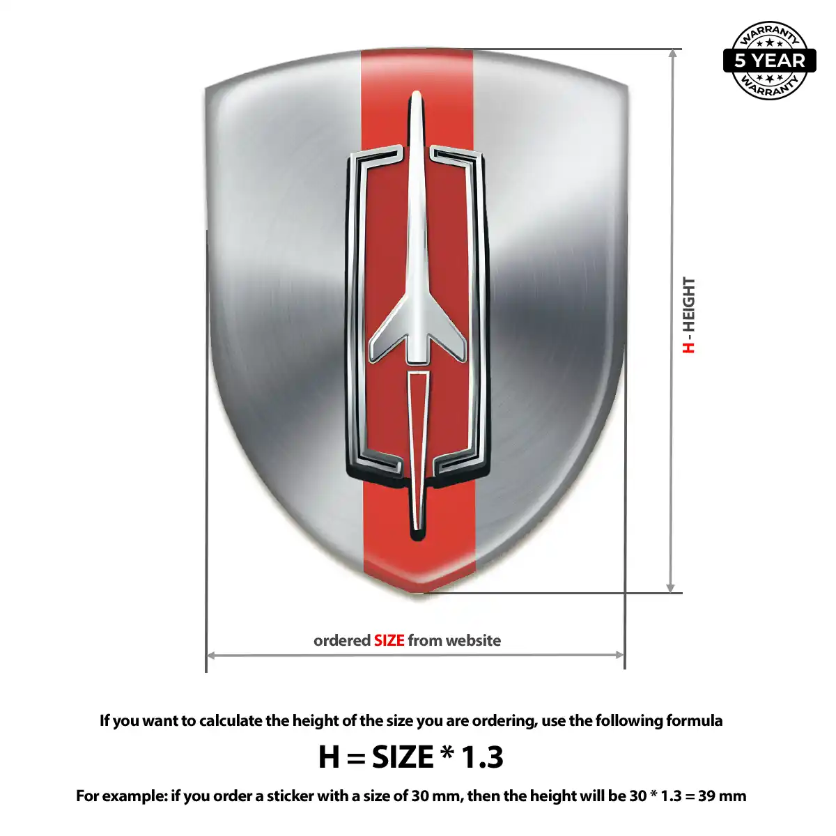 Oldsmobile Crest Emblem Signature Grade