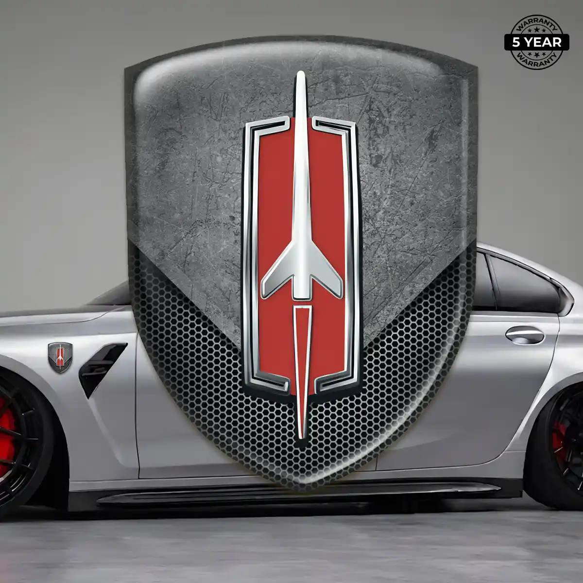 Oldsmobile Crest Emblem Sleek Style