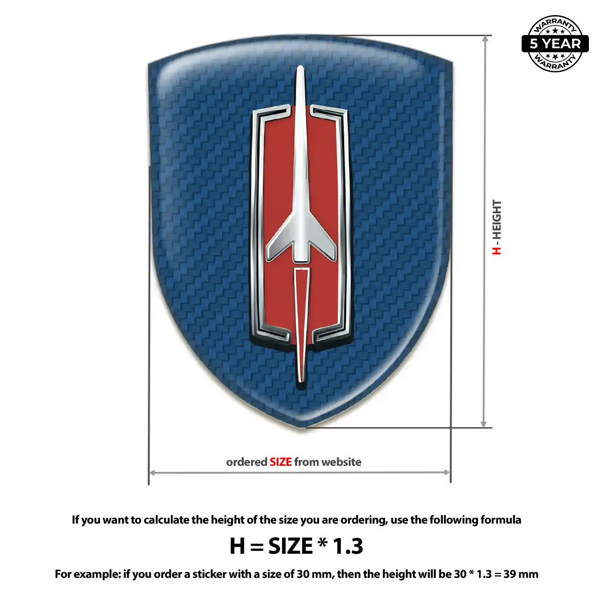 Oldsmobile Crest Logo Emblem Cabin Style