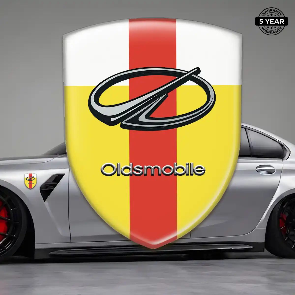 Oldsmobile Crest Logo Emblem Deluxe Edition
