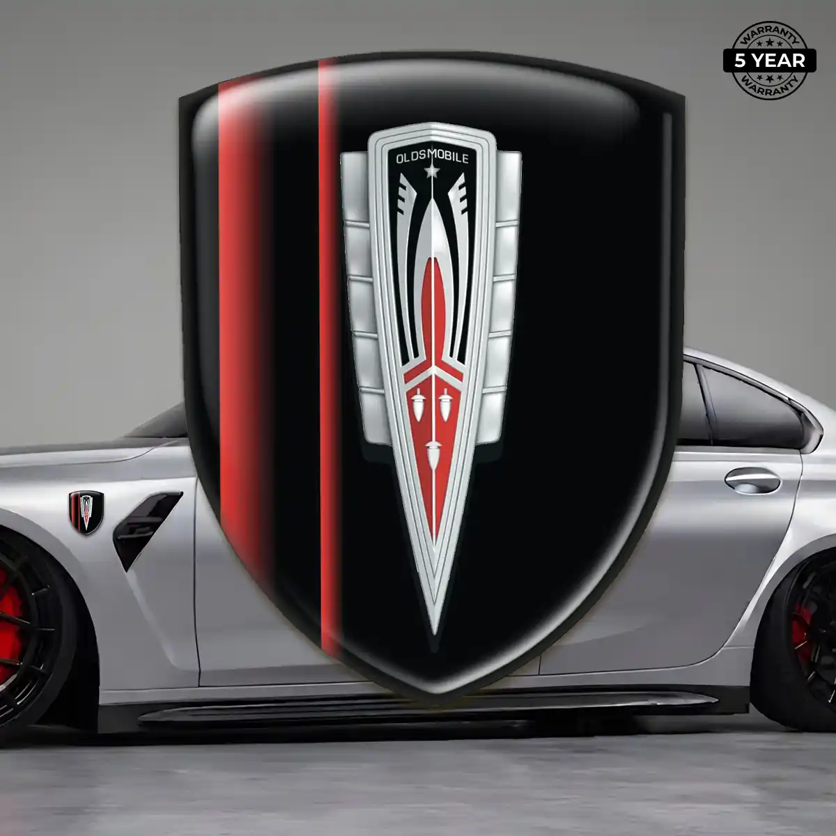 Oldsmobile Crest Logo Emblem Elite Edition