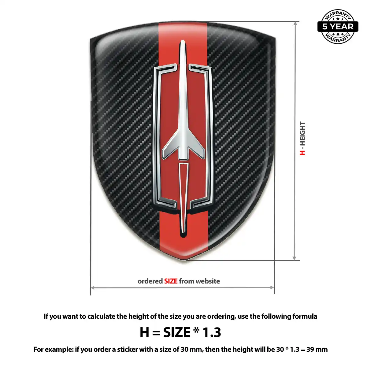 Oldsmobile Crest Logo Emblem Exterior Luxe