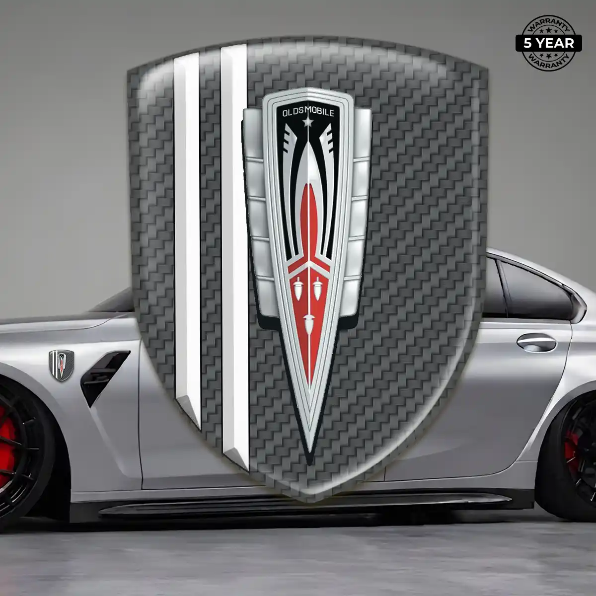 Oldsmobile Crest Logo Emblem Interior Luxe