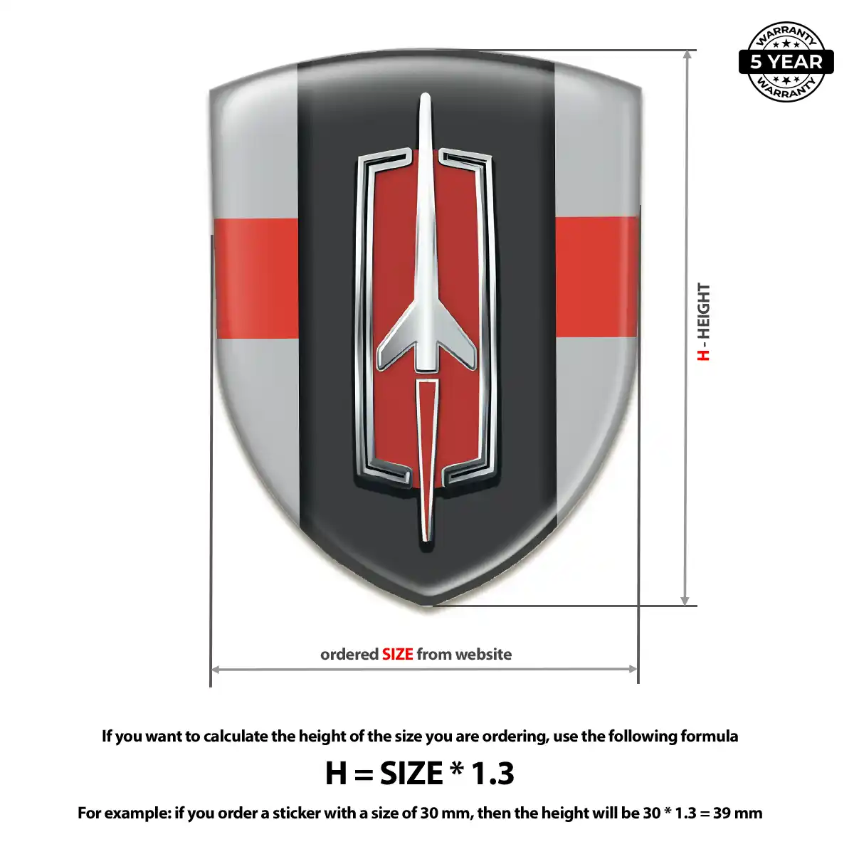Oldsmobile Crest Logo Emblem Noble Edition