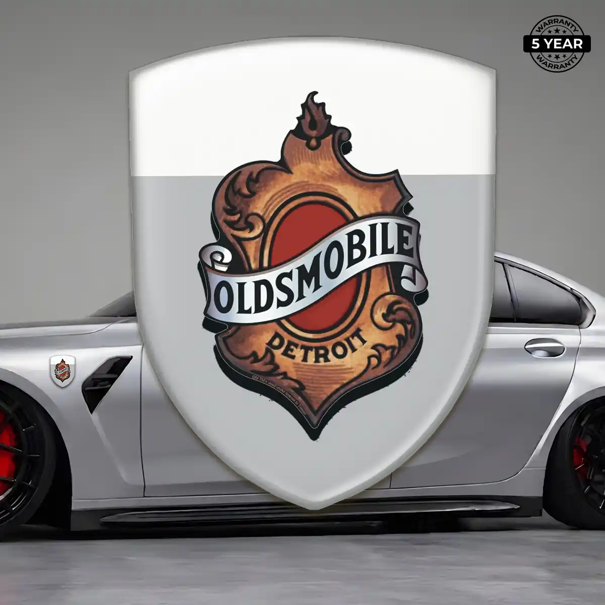 Oldsmobile Crest Logo Emblem Opulent Line