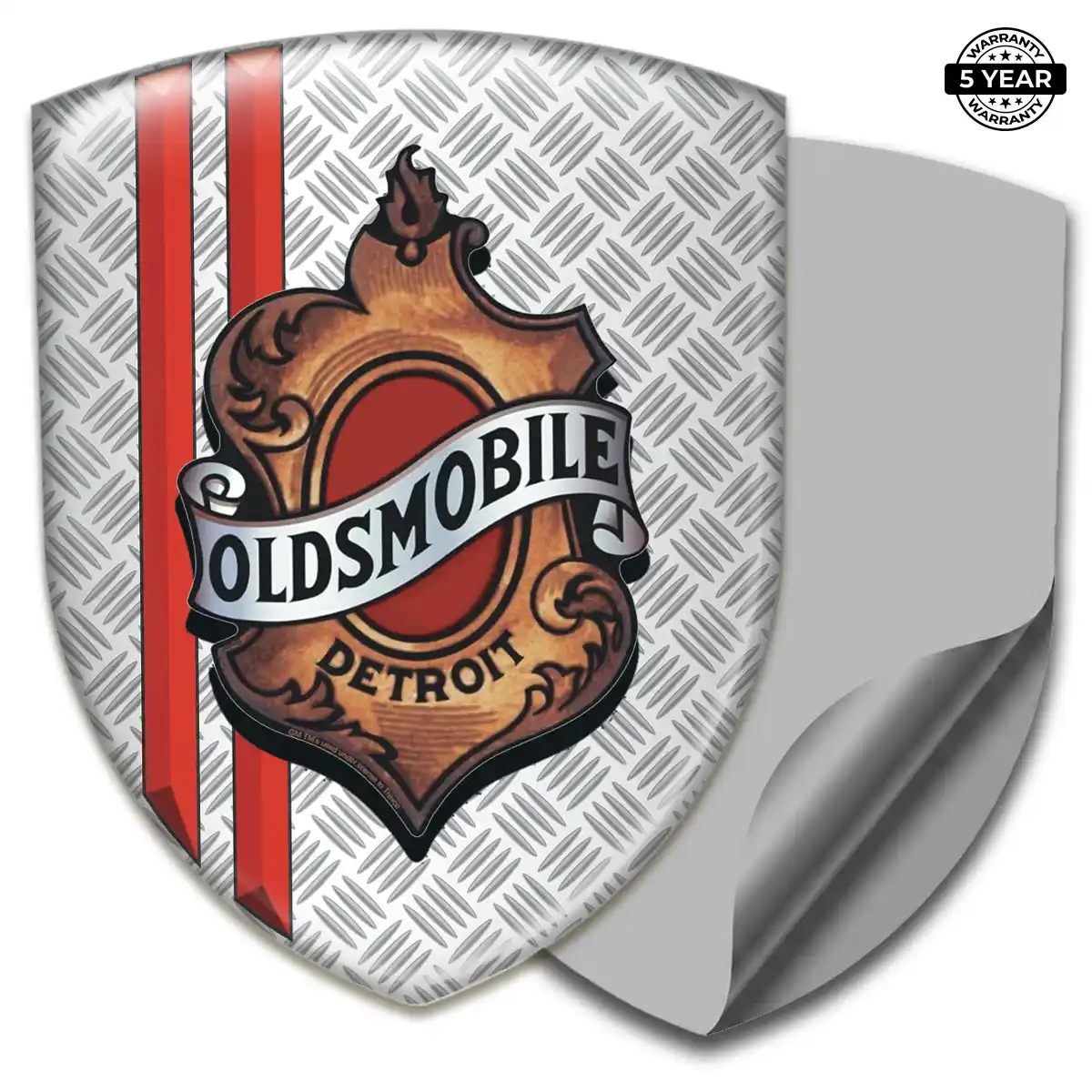 Oldsmobile Crest Logo Emblem Refined Design