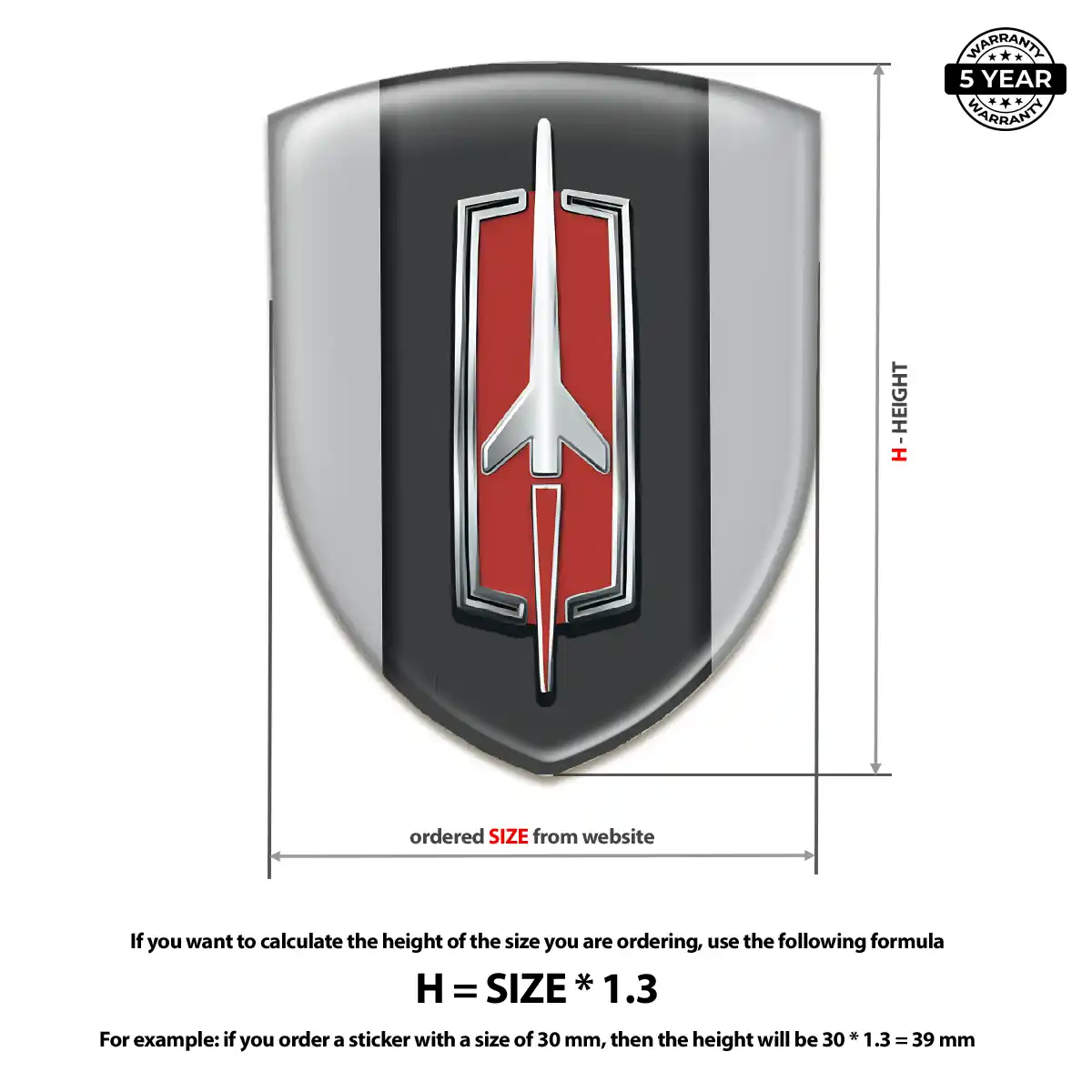 Oldsmobile Crest Logo Emblem Sleek Style