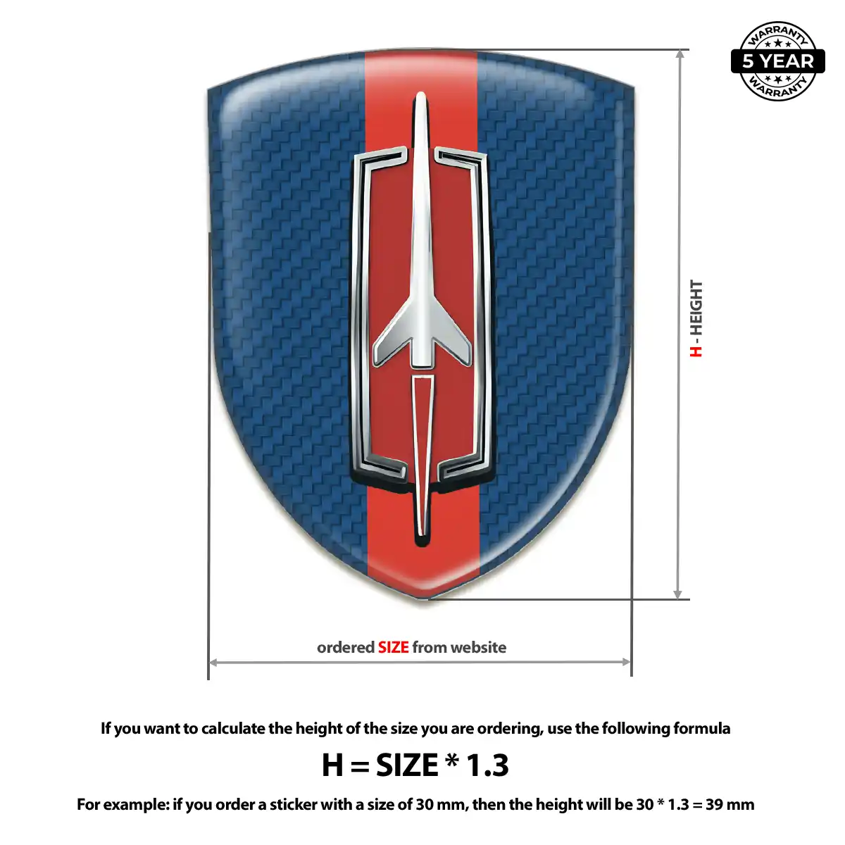 Oldsmobile Domed Badge Deluxe Edition
