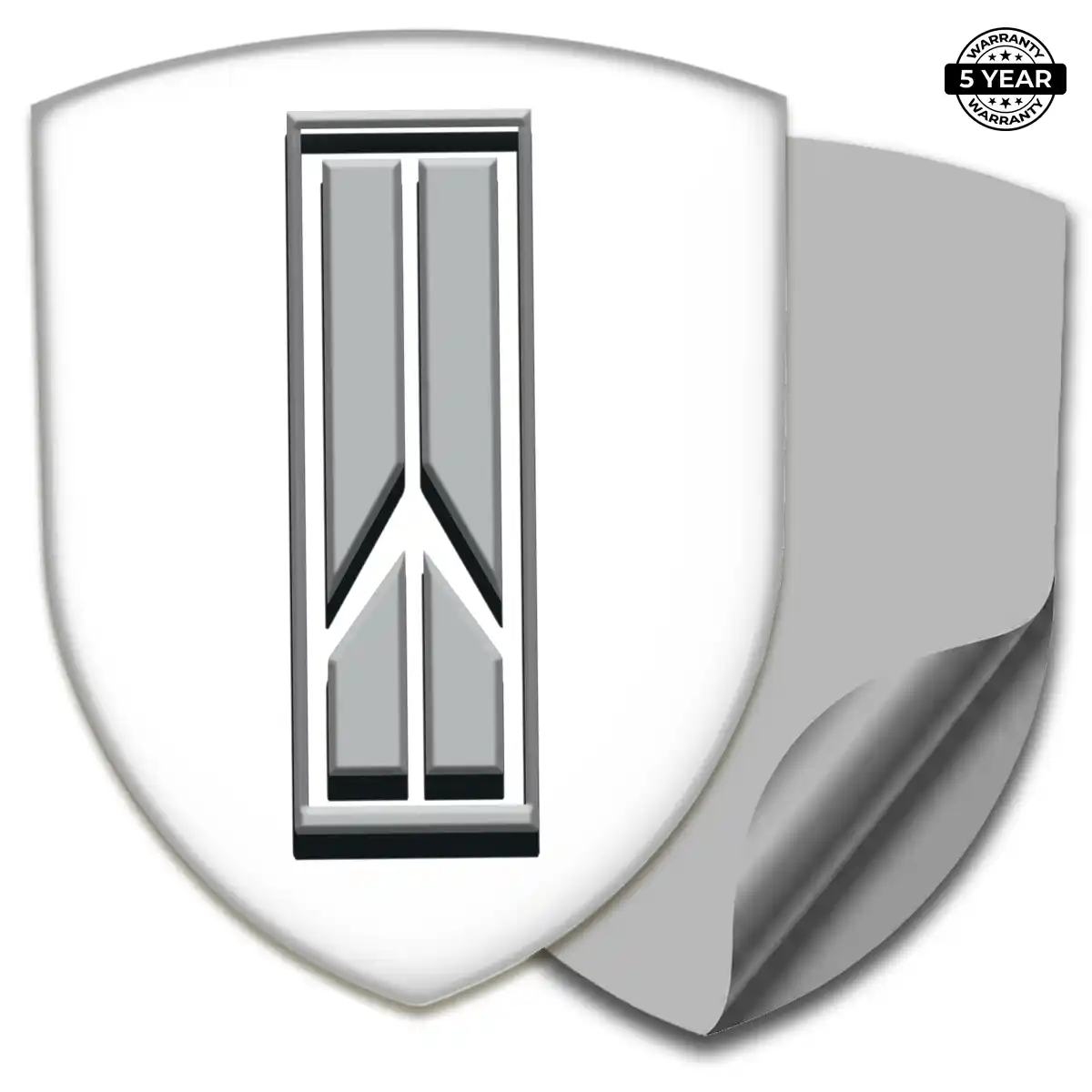 Oldsmobile Domed Car Sticker Elite Finish