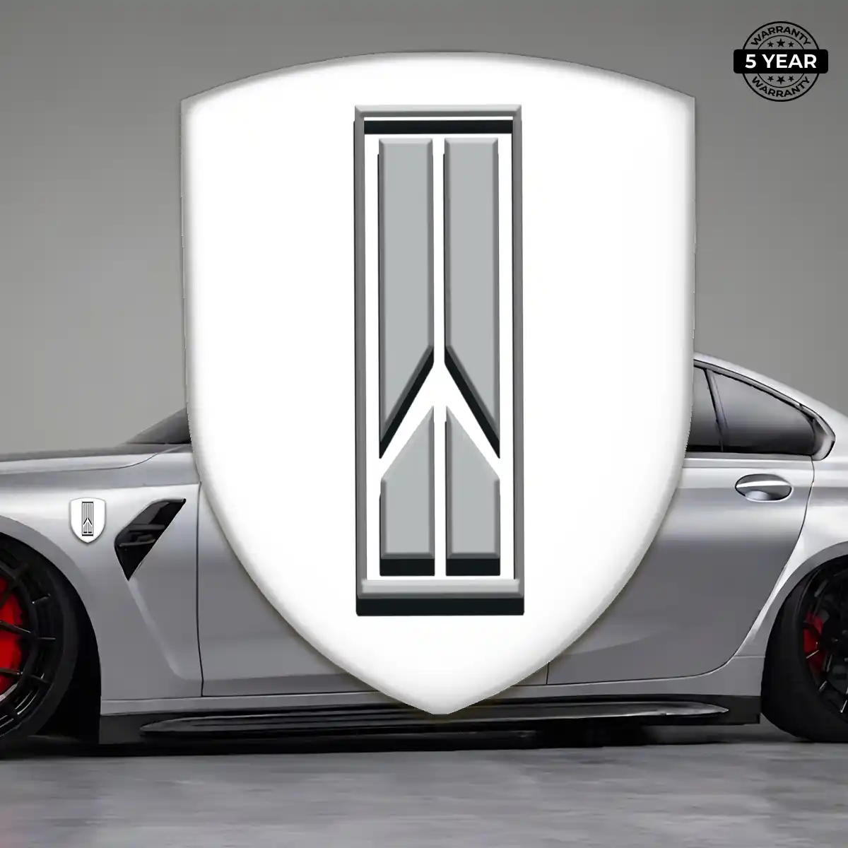 Oldsmobile Domed Car Sticker Elite Finish