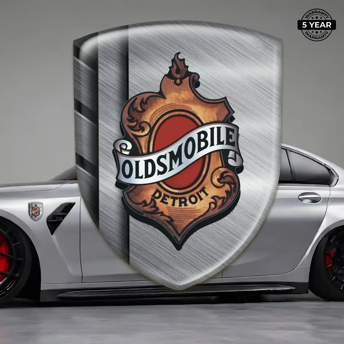 Oldsmobile Domed Car Sticker Outer Style