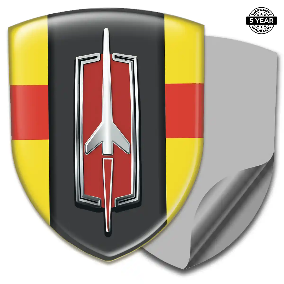 Oldsmobile Domed Car Sticker Resin Luxe