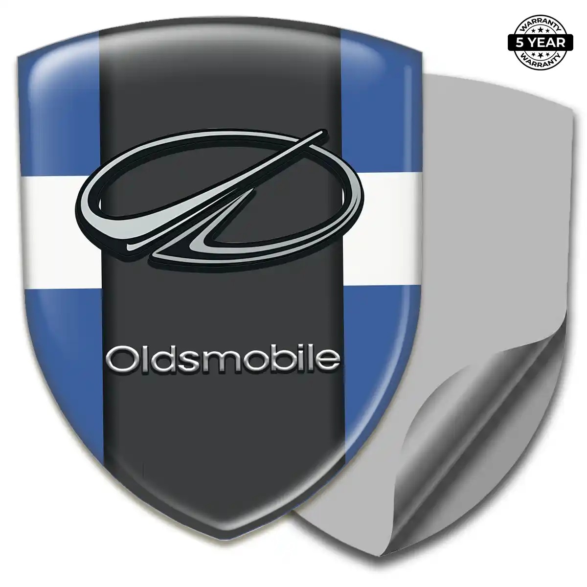 Oldsmobile Domed Car Sticker Superior Craft
