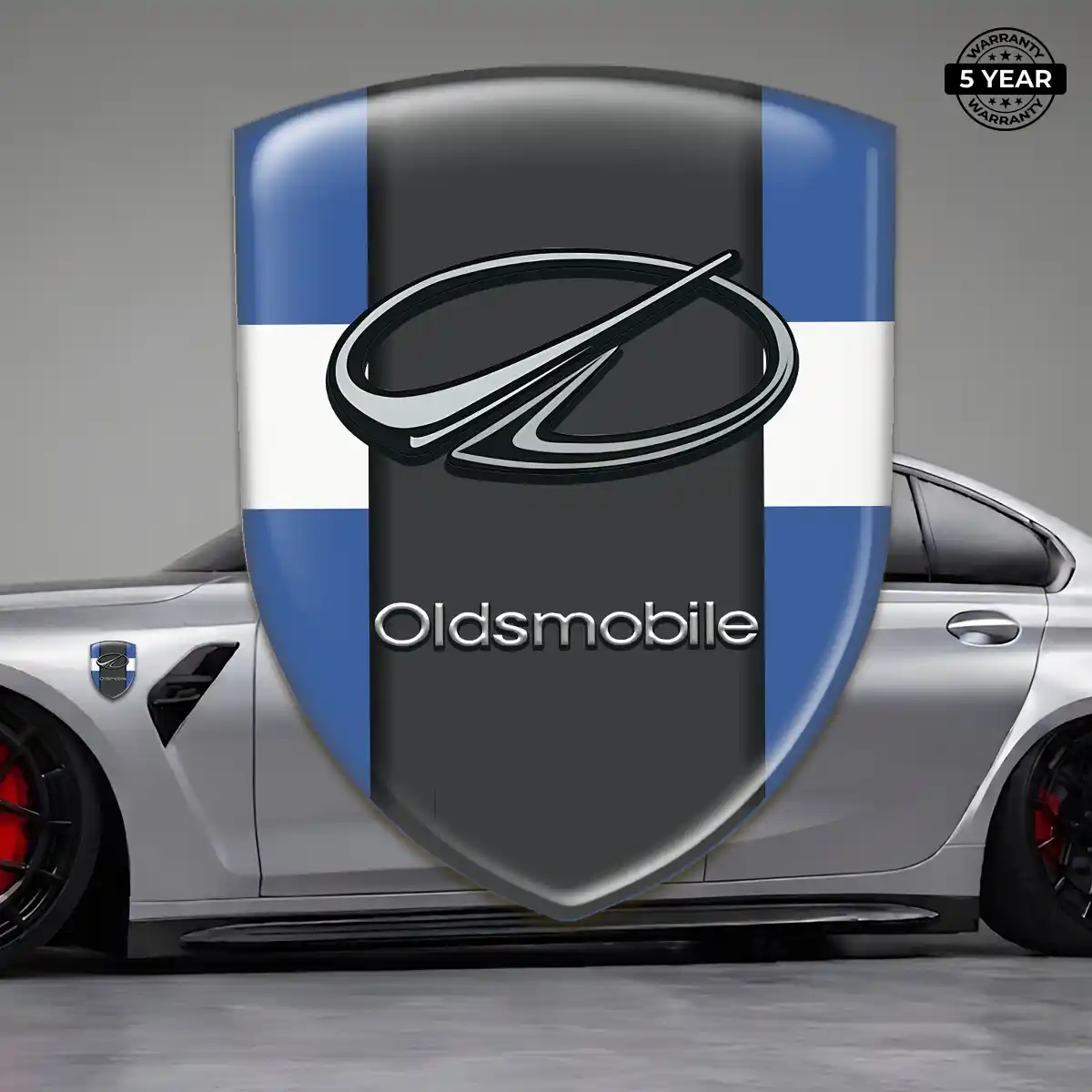 Oldsmobile Domed Car Sticker Superior Craft
