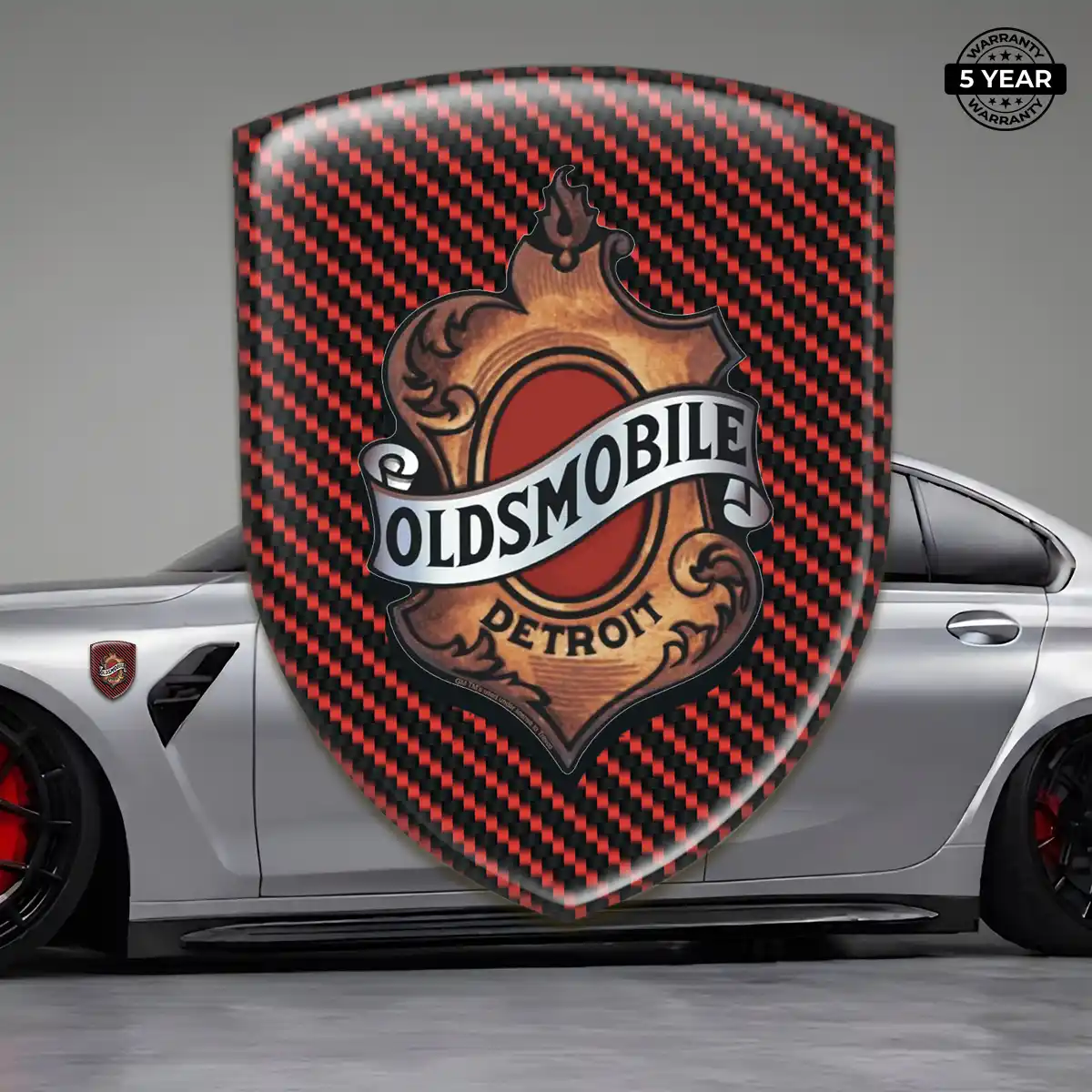 Oldsmobile Domed Decal Deluxe Edition