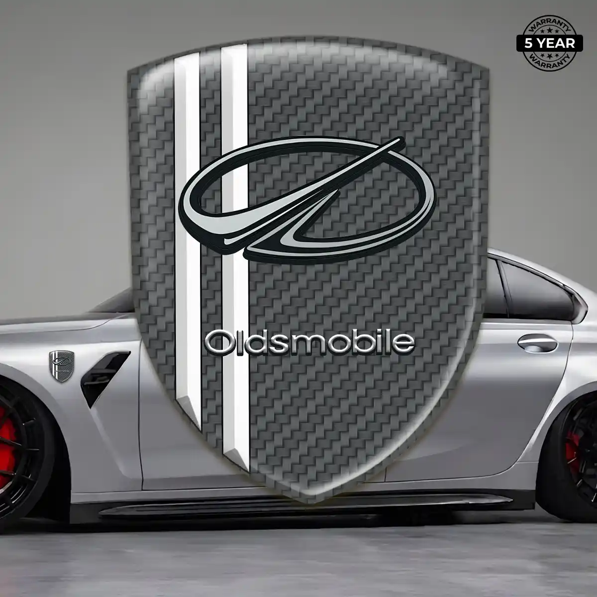 Oldsmobile Domed Decal Elite Finish