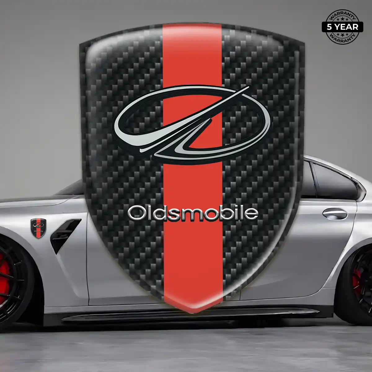 Oldsmobile Domed Decal Prestige Line