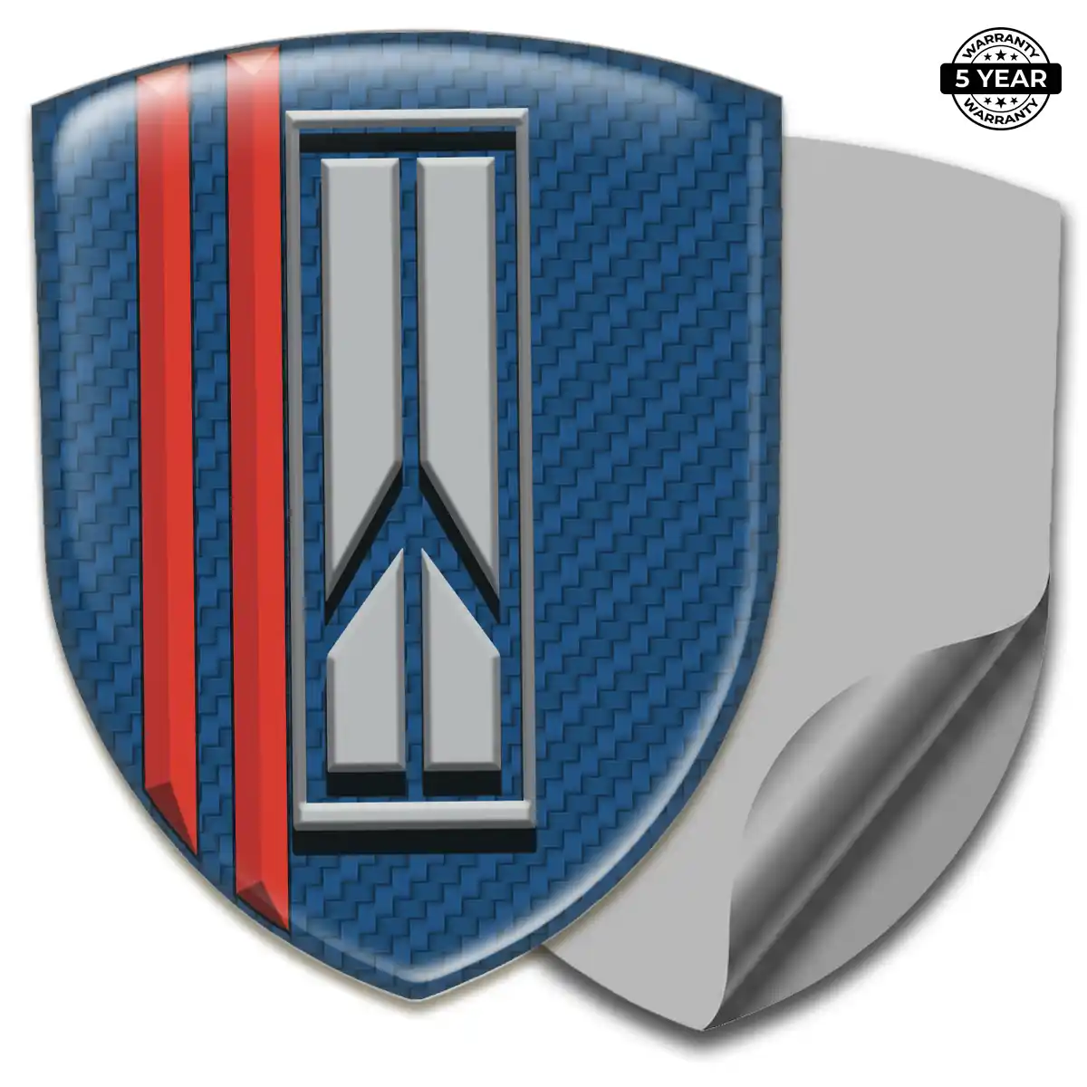 Oldsmobile Domed Decal Refined Design