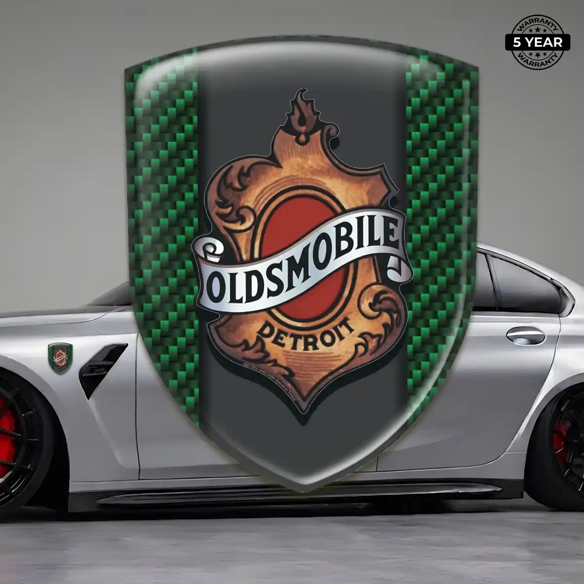 Oldsmobile Domed Emblem Deluxe Edition