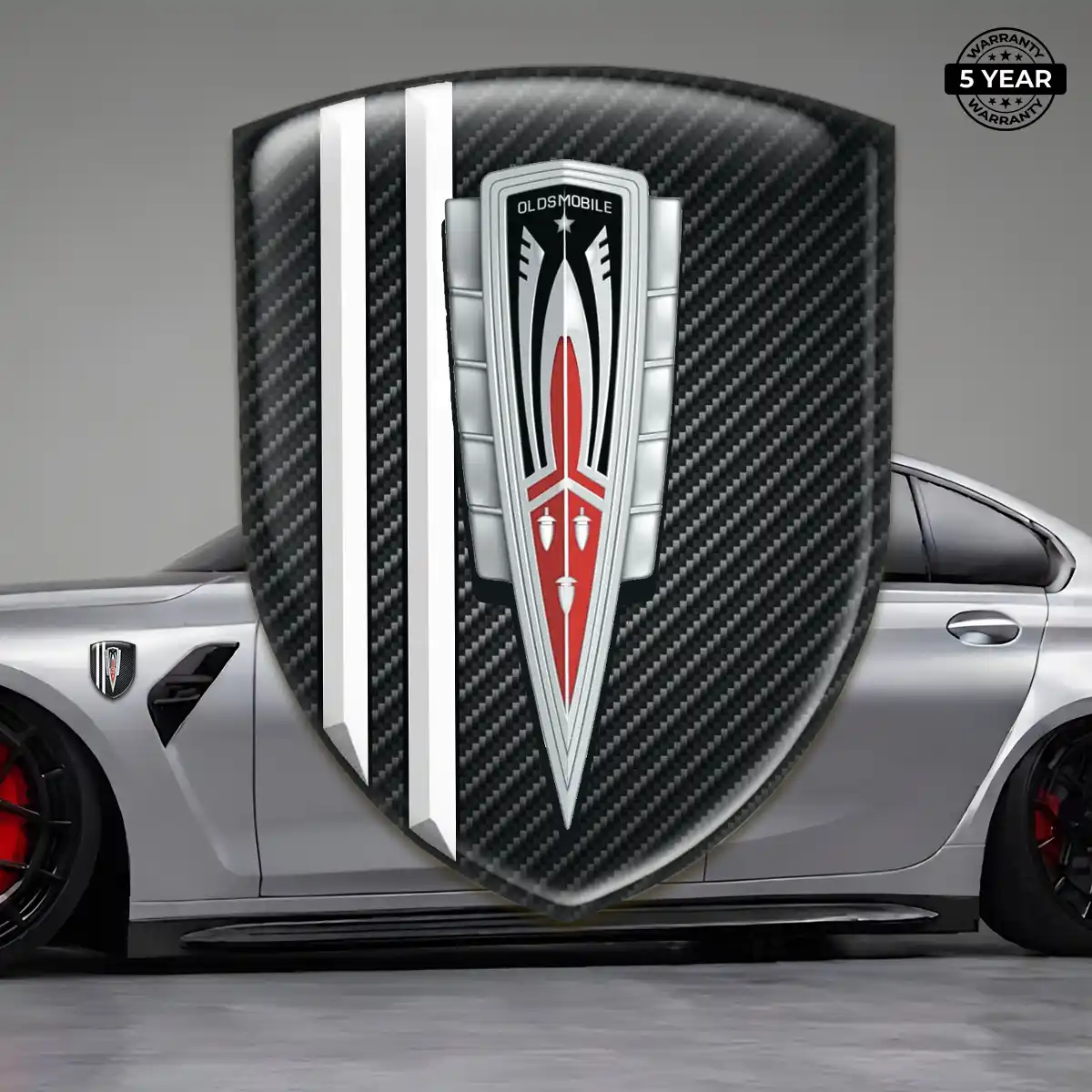 Oldsmobile Domed Emblem Interior Elegance