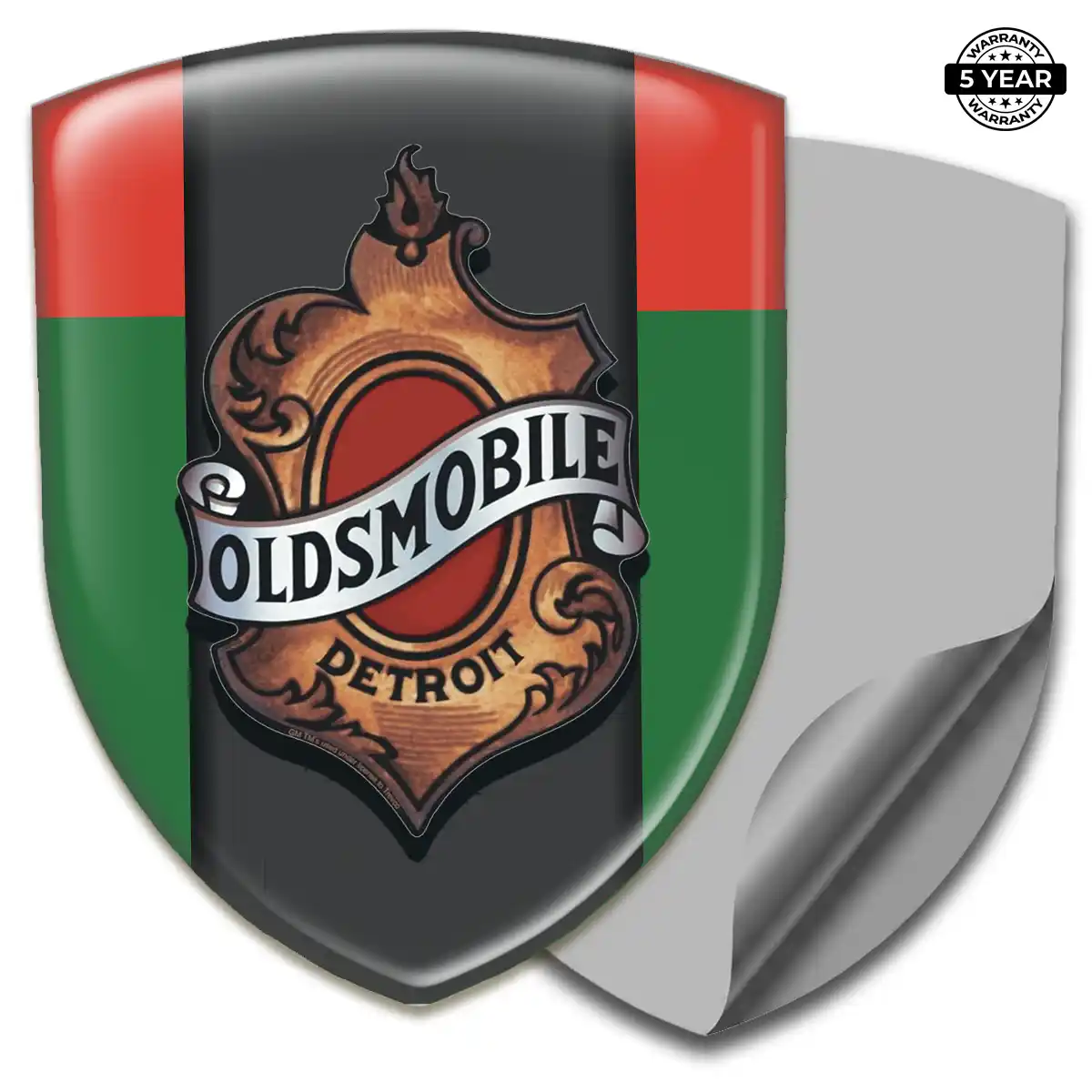 Oldsmobile Domed Emblem Premium Dome
